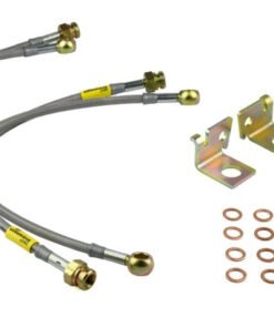 Goodridge 06-13 Chevrolet Corvette Z06/ZR1/Grand Sport Stainless Steel Brake Lines Kit