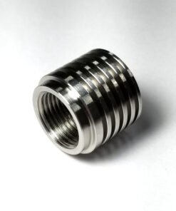 Stainless Bros M18x1.5 O2 Sensor Bung with Built in Heat Sink