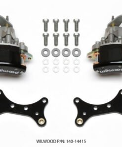 Wilwood P/S Retrofit Kit w/MC4 P-Brake Forged Dynalite Pro Street 12.19in Rear Kits