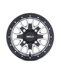 Weld UTV RF Series Raptor U501 15x8 Raptor Beadlock 4x136 4BS Satin BLK MIL
