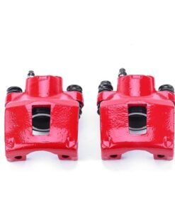 Power Stop 96-02 Ford Crown Victoria Rear Red Calipers w/o Brackets - Pair
