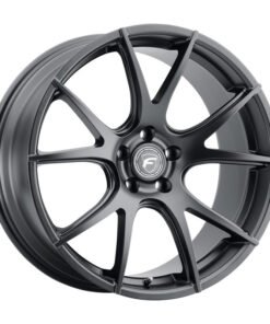 Forgestar F222 19X11 CF5V 6X114.3 ET43 BS7.7 Satin Black 71.5
