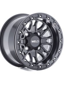 Weld UTV RF Series Raptor U500 15x8 Raptor Beadlock 4x156 4BS Satin BLK
