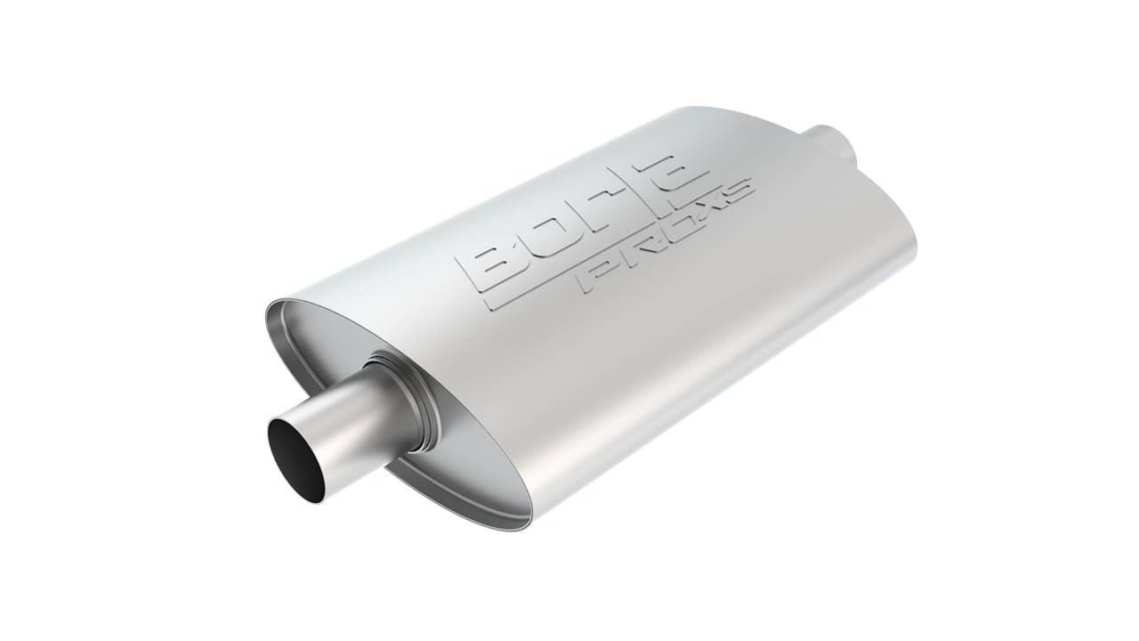 Borla 40347 ProXS Exhaust Muffler - 2" Center ID, 2" Center OD, 14" Length