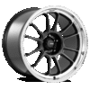 Konig Hypergram 15x7.5 4x100 ET35 Metallic Carbon w/ Machined Lip