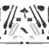 Fabtech 17-20 Ford F250/350 4WD Diesel 6in 4 Link System w/DL 2.5 Coilovers & Rear DL 2.25 Shocks