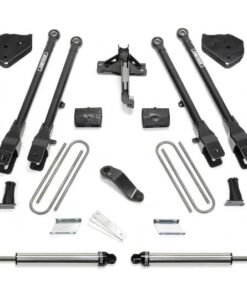 Fabtech 17-20 Ford F250/350 4WD Diesel 6in 4 Link System w/DL 2.5 Coilovers & Rear DL 2.25 Shocks