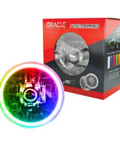 Oracle Pre-Installed Lights 7 IN. Sealed Beam - ColorSHIFT Halo