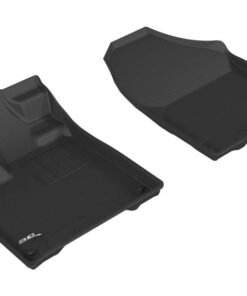 3D MAXpider 2017-2020 Honda Ridgeline Kagu 1st Row Floormat - Black