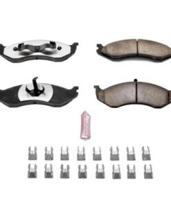 Power Stop 90-01 Jeep Cherokee Front Z36 Truck & Tow Brake Pads w/Hardware