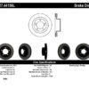 StopTech 07-09 Toyota Tundra / 08-09 Toyota Sequoia Front Left Slotted & Drilled Rotor