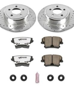 Power Stop 05-19 Chrysler 300 Rear Z26 Street Warrior Brake Kit