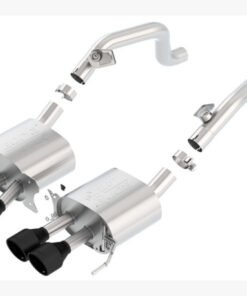 Borla 14-18 C7 Corvette Stingray Axle-Back ATAK Exhaust 2.75in To Muffler Dual 2.0in Out 4.25in Tip