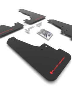 Rally Armor 2016-21 Dodge Durango SRT / RT Black UR Mud Flap Red Logo
