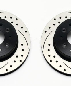Wilwood Rotor Kit Rear-Drilled 65-82 Corvette C2/C3 (1Pc Rotors)
