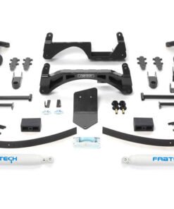 Fabtech 07-13 GM K1500 4WD w/o Autoride 6in Basic System w/Perf. Shocks