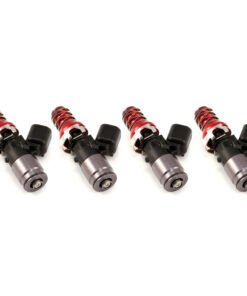 Injector Dynamics ID1050X Injectors WRX-16B Bottom Adaptors 11mm (Red) Adaptors (Set of 4)