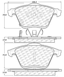 StopTech Street Touring 06-07 Mazda 6 Front Brake Pads