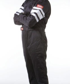 RaceQuip Black SFI-5 Suit - Medium