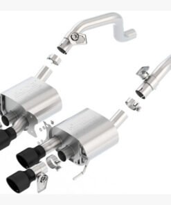 Borla 14-18 C7 Corvette Stingray Axle-Back ATAK Exhaust 2.75in To Muffler Dual 2.75in Out 4.25in Tip