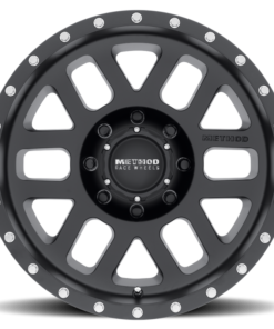 Method MR306 Mesh 18x9 -12mm Offset 8x170 130.81mm CB Matte Black Wheel