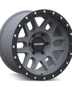 Mayhem 8304 Delta 17x9 / 6x139.7 BP / 0mm Offset / 106mm Hub Matte Gunmetal w/ Matte Black Lip Wheel