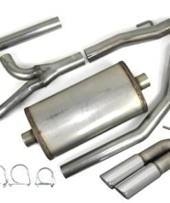JBA 04-20 Nissan Titan 5.6L 409SS Pass Side Dual Exit Cat-Back Exhaust