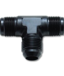 Vibrant -10AN Flare Tee Adapter Fitting - Aluminum
