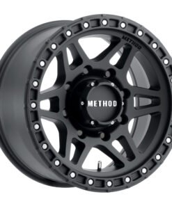 Method MR312 18x9 +18mm Offset 8x170 130.81mm CB Matte Black Wheel