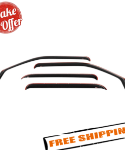Westin 72-69493 Front & Rear In-Channel Window Deflectors for 04-15 Armada/ QX5