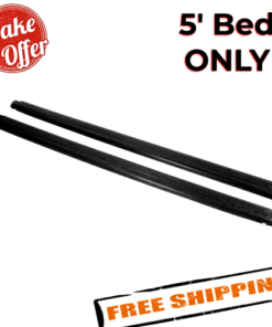 Westin 72-00171 Wade Truck Bed Side Rail Caps for 2004-2012 GM Colorado/Canyon