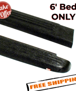 Westin 72-00181 Truck Bed Rail Caps for 2004-2012 GM Colorado & Canyon - 6 Bed