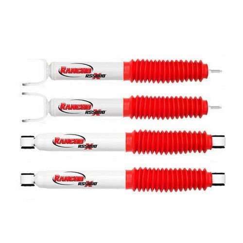 Rancho RS5000X Front & Rear Shock Absorbers for Chevy Silverado/GMC Sierra 1500