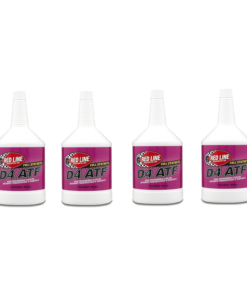 Red Line Oil 30504 Automatic Transmission Fluid Synthetic D4 ATF - 4 Quarts