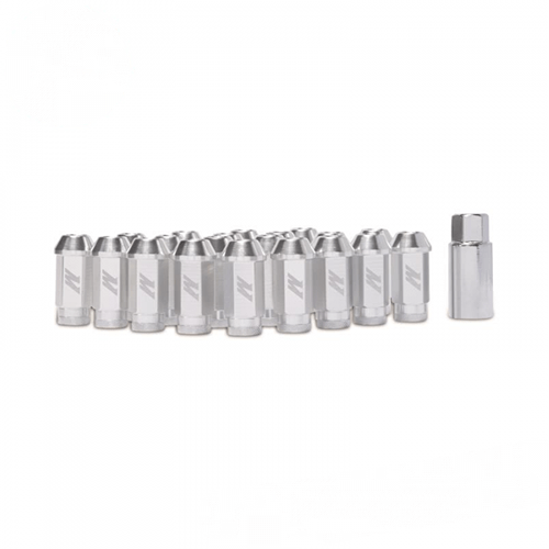Mishimoto MMLG-15-LOCKSL Silver Aluminum Locking Lug Nuts, M12 x 1.5
