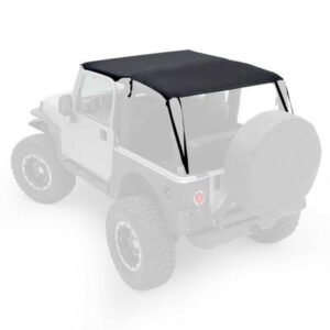 Smittybilt 93635 Extended Top w/ Windshield Channel - 1997-2006 Jeep Wrangler TJ