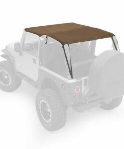 Smittybilt 93617 Extended Bikini Top & Windshield Channel 1997-2006 Wrangler TJ