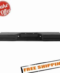 Westin 63000 Fey Diamondstep Black Powder Coated Steel Rear Bumper