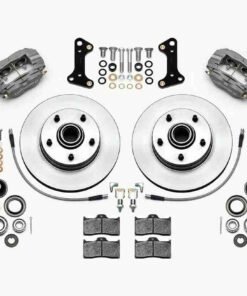 Wilwood 140-15272 Plain Rotor Forged Dynalite-M Caliper Front Brake Kit