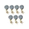 Trimax THPXL Hockey Puck 7 Pack Internal Shackle Door Lock Univ. Fit/Re Keyable