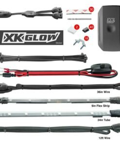 XKGlow KS-CAR-ADVANCE 14pc Interior & Underbody App Control LED Accent Light Kit