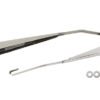 Kentrol 07-18 Jeep Wrangler JK Windshield Wiper Arms Pair - Polished Silver