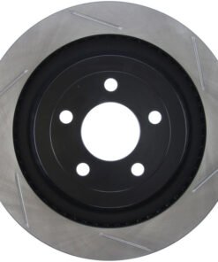 StopTech 2015 Ford Mustang GT w/ Brembo Brakes Left Rear Slotted Brake Rotor