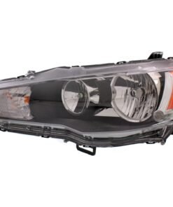 Headlight MI2502158C halogen left side CAPA for 2009-2017 Mitsubishi Lancer