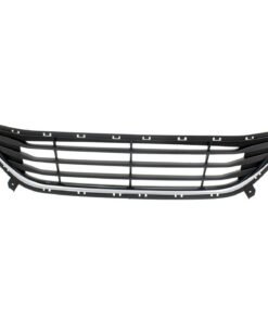 Bumper Grille plastic black shell w/ chrome Insert for 2011-2013 Hyundai Elantra