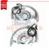 Front Wheel ABS Sensor w/ Harness & Dust Shield LH & RH Pair for Chevrolet GMC