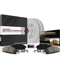 Powerstop CRK7904 Brake Disc and Pad Kit rear 5 lugs for 2018-2019 Kia Niro EX