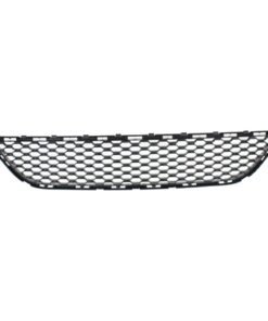 Front Bumper Grille Center plastic textured black for 2013-2015 Dodge Dart