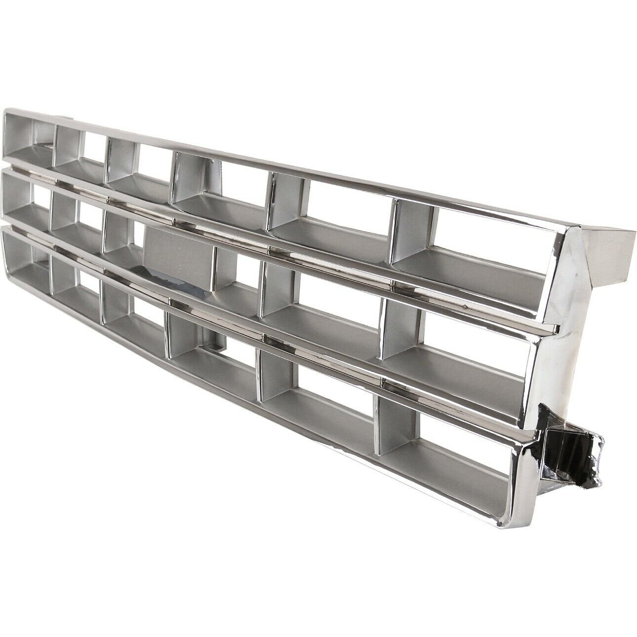 Grille chrome plastic w/ insert for 1983-1990 Chevrolet S10 & S10 Blazer