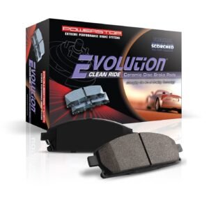 Powerstop 16-815 Front Brake Pads Ceramic 2 Wheel Set for 07-12 Nissan Altima